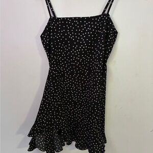 Black Polka Dot Dress